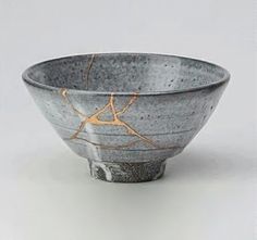 cracked pottery